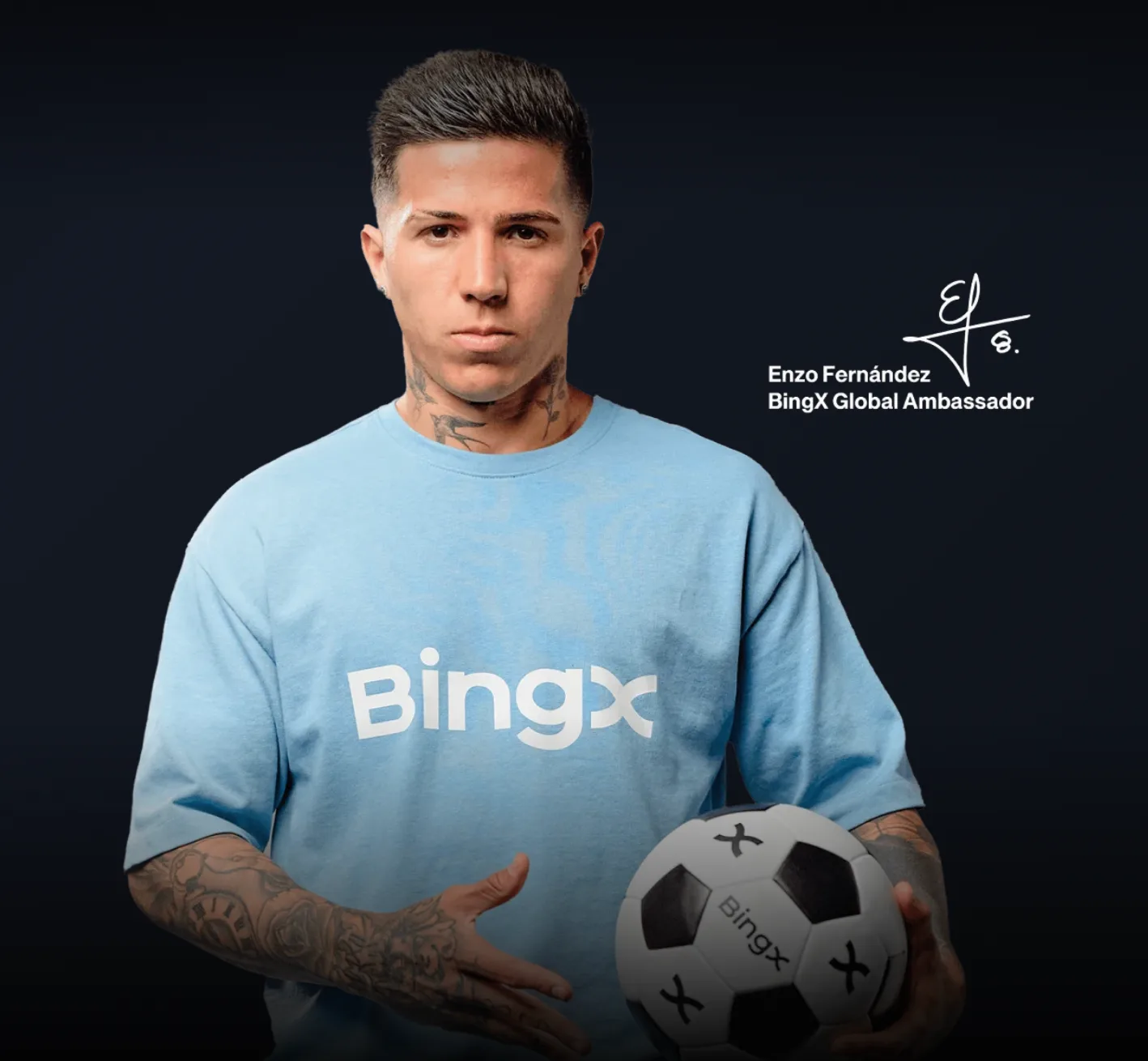 BingX — Enzo Fernández